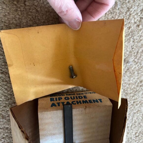 Sears Electric Hand Saw Rip Guide Attachment - Picture 6 of 6